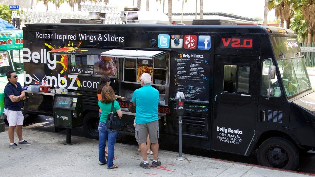 Belly Bombz Wings & Sliders Food Truck at the Brewery