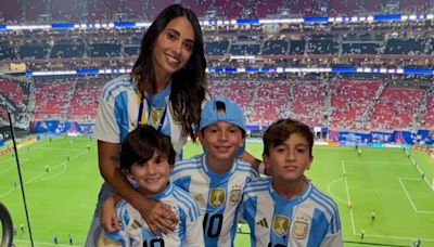 Antonela Roccuzzo y sus hijos, de turistas por Nueva York