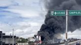 Incendio en Puebla consume varios establecimientos