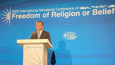 代表台灣出席部長級會議 謝武樵：與國際夥伴合作推動宗教自由