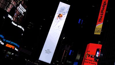 How Canadian Skier Cole Richardson Ended Up on a Times Square Billboard