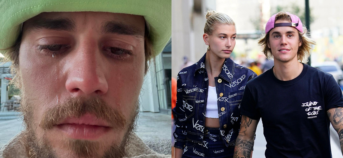 Hailey Bieber Labels Husband Justin A 'Pretty Crier' After He Posted 'Worrying' Crying Selfies