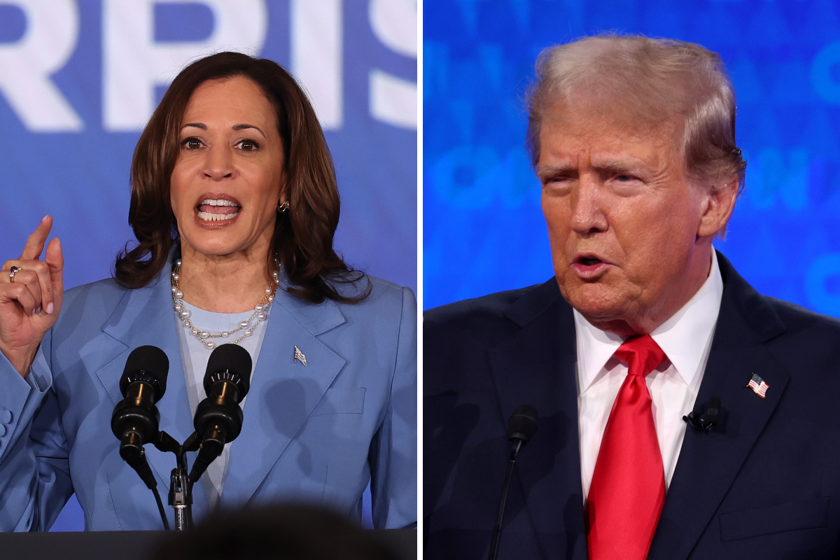 Donald Trump gets bad news about Kamala Harris