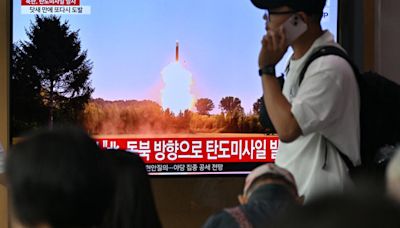 North Korea fires two short-range ballistic missiles, one launch fails
