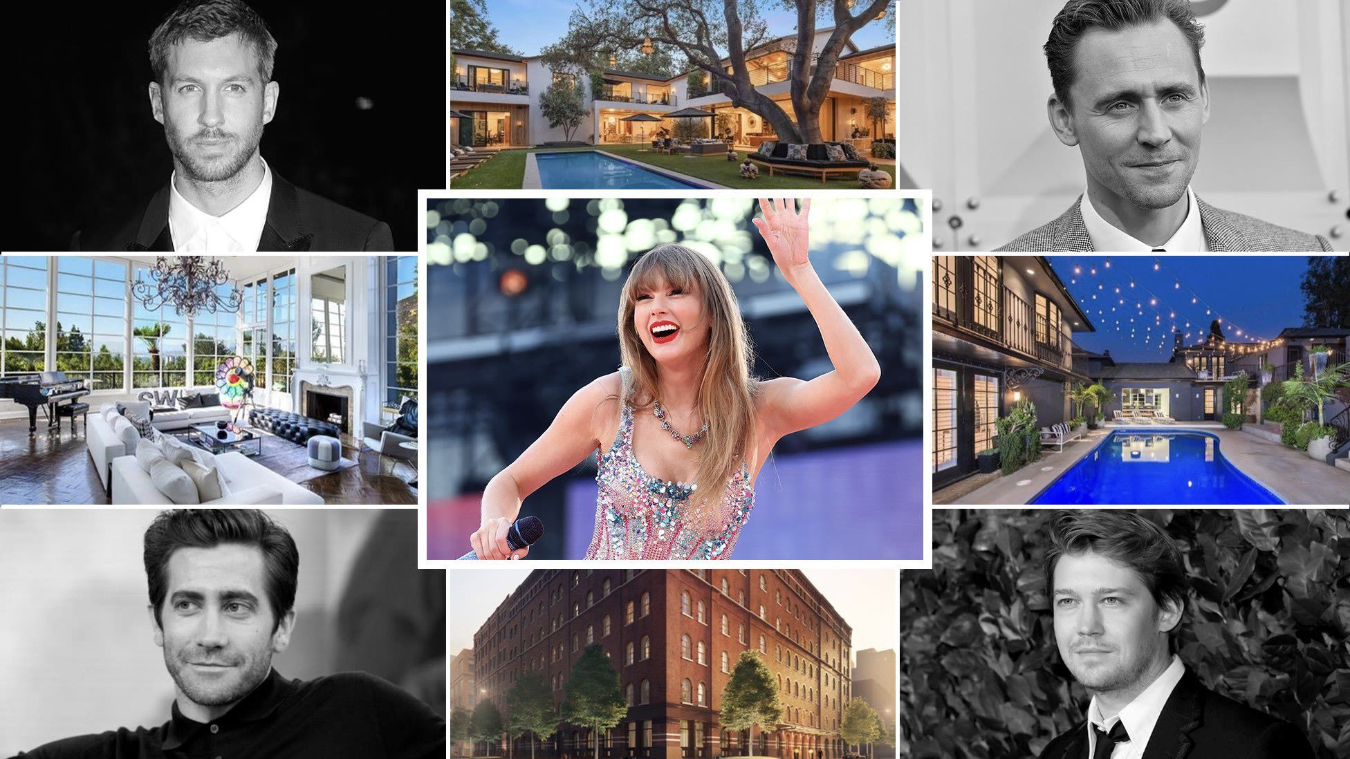 Tortured Poets or Real Estate Rock Stars? Taylor Swift's Past Boyfriends—and Their Incredible Homes