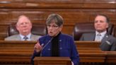 In state of the state address, Laura Kelly warns Republicans away from conservative agenda