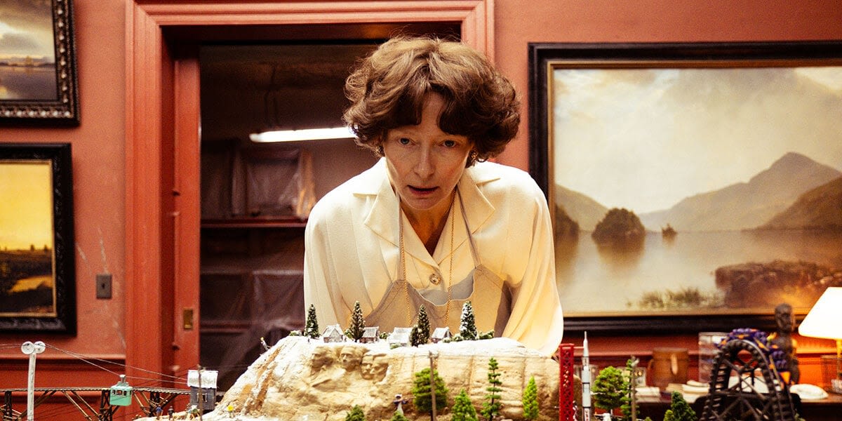 'The End' review: Tilda Swinton sings of delusion in apocalypse musical