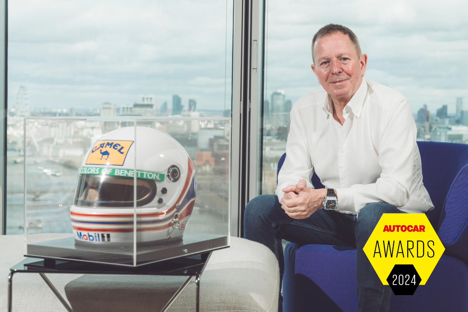 Going off-grid with Martin Brundle, the face of Formula 1