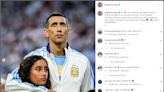 El ESPECTACULAR posteo de Ángel Di María para su hija en medio de la emoción por la Copa América