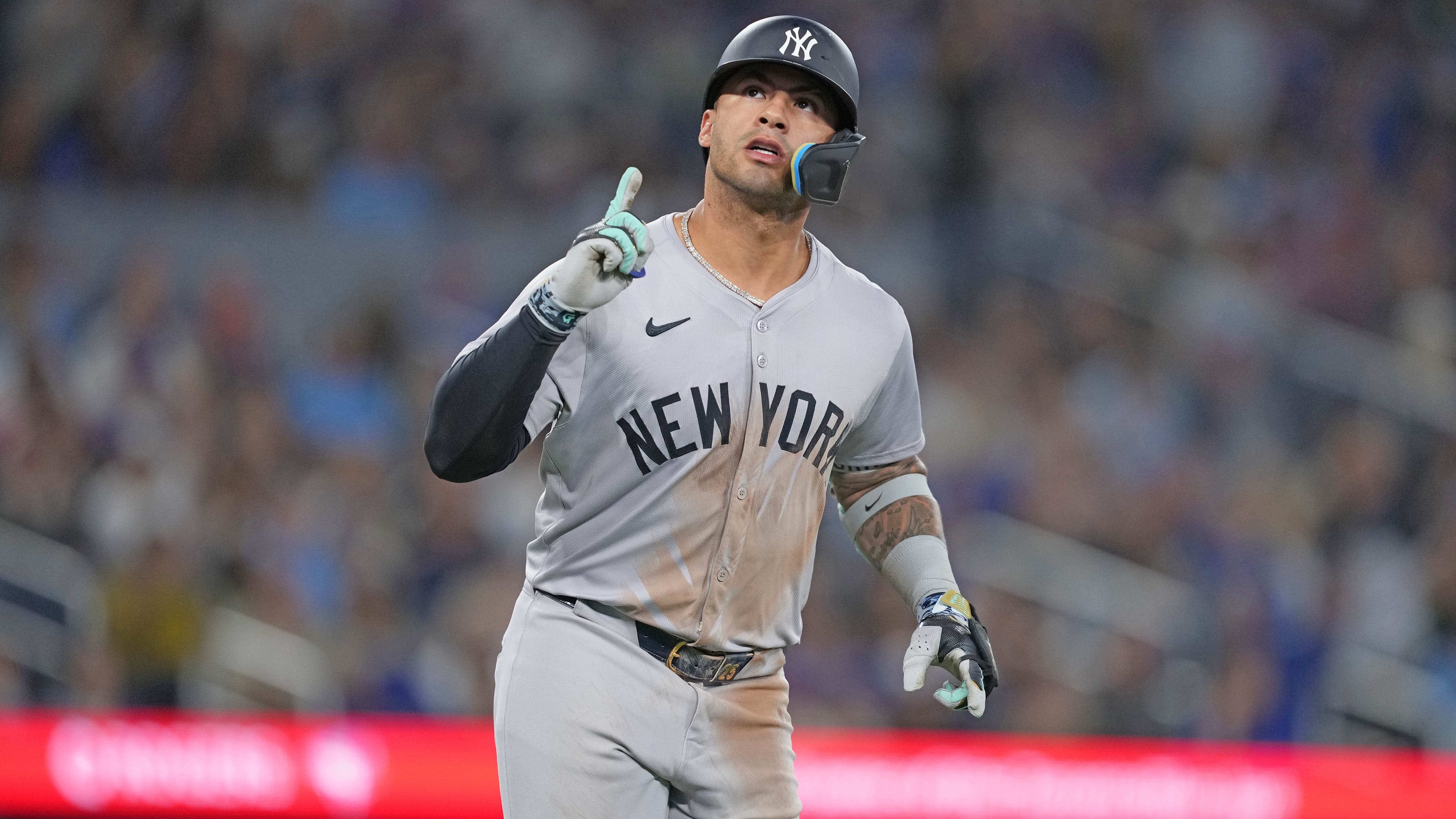 Gleyber Torres’ home run in Yankees’ 16-run night comes after Marcus Stroman’s outburst