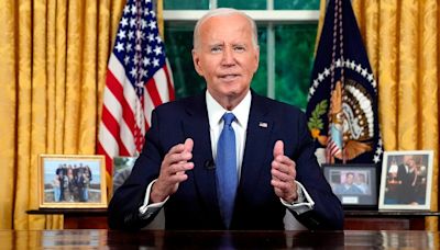 President Joe Biden Addresses Public for the First Time Since Stepping Down From Election