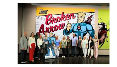 Visit Broken Arrow unveils new airport advertisement featuring superhero who fights boredom