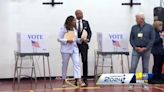 First couple casts ballots in early voting in Annapolis