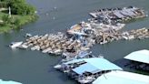 Survivors take shelter in freezer as tornado hits restaurant at Lake Ray Roberts Marina