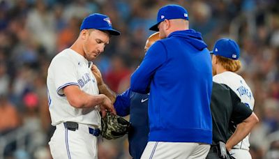 Blue Jays pitcher avoids serious injury after getting hit with 101.6-mph Aaron Judge comebacker