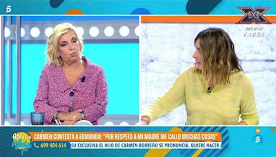 "¿Dónde está el límite?": Sandra Barneda pone contra las cuerdas a Carmen Borrego