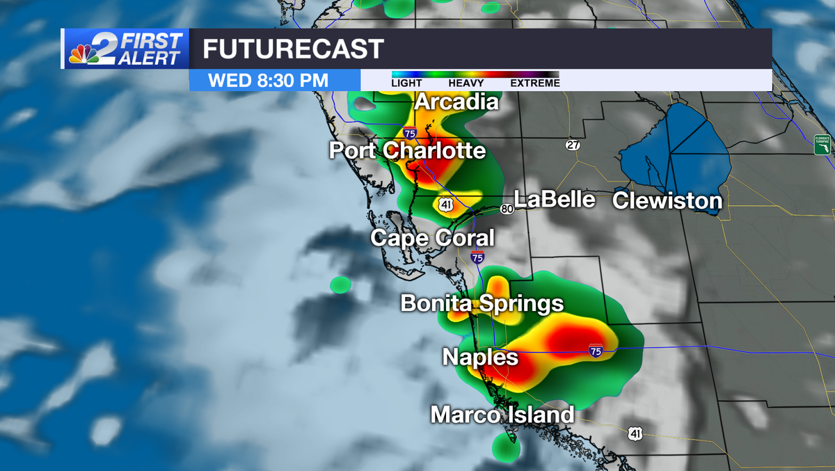 Turning up the heat in SWFL Wednesday while we monitor the tropics