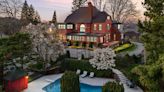 Gilded Age mansion with ballroom, pool, guest house and sweeping views