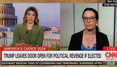 CNN Anchor Asks Maggie Haberman If Trump Trying To Incite Violence If He Gets Jail Time