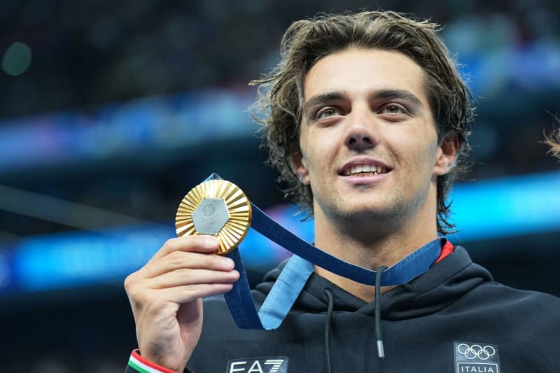 Park 'less uncomfortable' that Olympic beds, says Italian swim winner