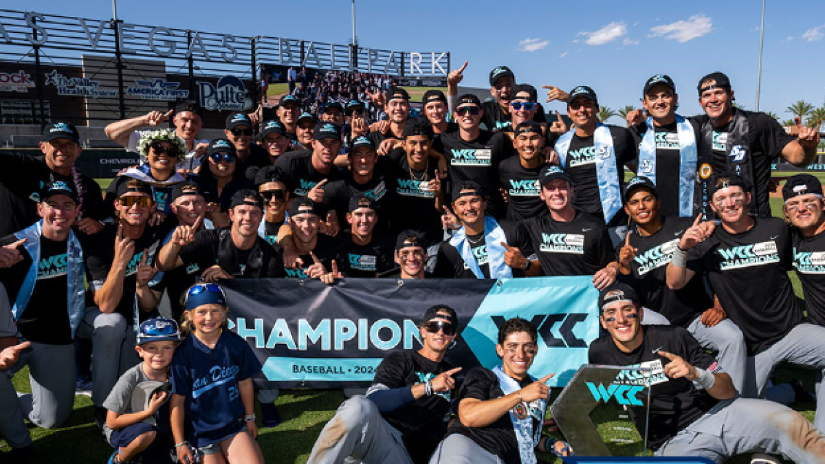 Toreros titles times two! USD wins WCC baseball tournament championship