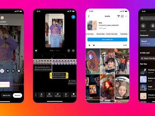 Instagram lanzó la función de audio multipista que permite incluir hasta 20 canciones en los reels