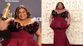 Golden Globe 2024 Winner Da’vine Joy Randolph Sees Red in Rodarte Gown and Celebrates Her ‘Fairy Tale Moment’