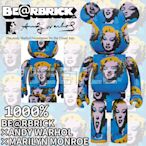 BEETLE BE@RBRICK ANDY WARHOL 安迪沃荷 瑪麗蓮夢露 MARILYN MONROE 1000%