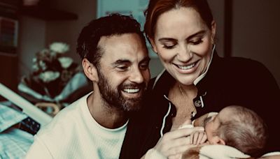 Jules Robinson welcomes her second child with husband Cameron Merchant