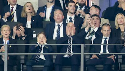 Prince George Replicated Prince William’s Lively Facial Expressions at the Euro Cup Finals