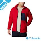 Columbia 哥倫比亞 男款 -  長刷毛外套-紅色  UAE07810RD / 2022FW