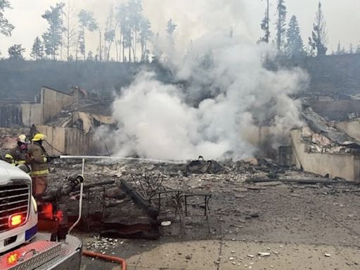 Wildfire mostly extinguished in Jasper, but no timeline for return as flames ravage surrounding areas