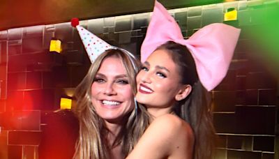 Heidi Klum se divierte como una veinteañera en la fiesta de cumpleaños de su hija Leni