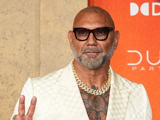 Dave Bautista embarrassed about first tattoo