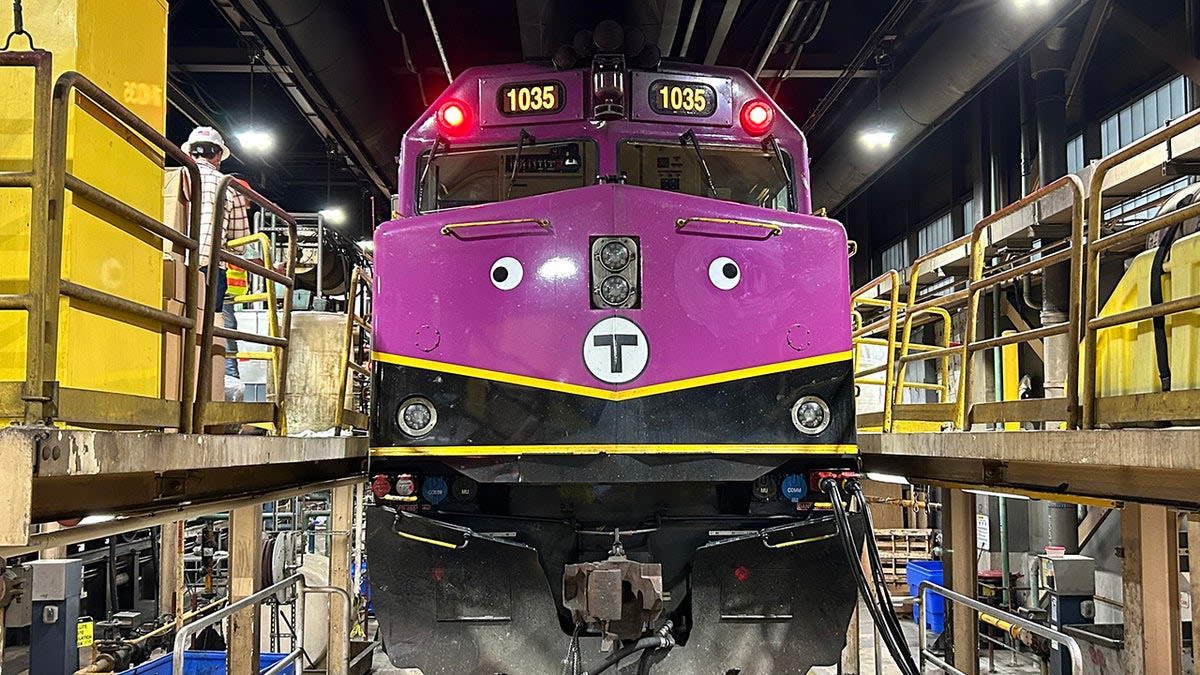 Boston trains get 'googly eyes,' give riders 'joy' on their commutes