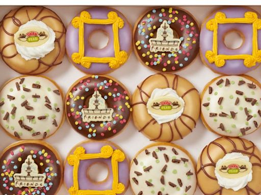 Krispy Kreme is rolling out ‘Friends’-themed doughnuts. But you probably can’t get any