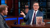 Prince Harry Shares Update on His 'Todger' With a Blushing Stephen Colbert