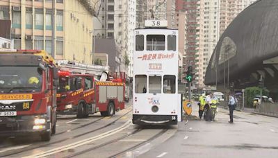 西環電車撞倒三人 三歲女童送院搶救不治