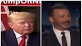 Jimmy Kimmel praises Indian news channel for fact-checking Donald Trump’s ‘clearly fake’ statements