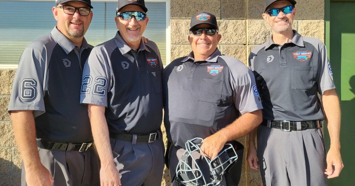 Bend umpire calls games at Little League regionals in Southern California