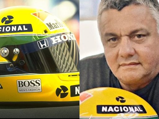 Quem criou o famoso capacete verde e amarelo de Ayrton Senna?