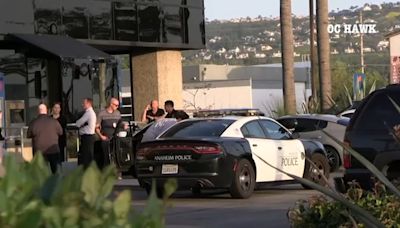 Suspect in Anaheim bank robbery arrested; hostage rescued, police say