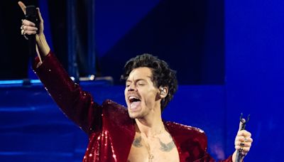 Harry Styles Debuts Mullet Haircut In Rare Public Appearance During 2024 London Fashion Week - E! Online