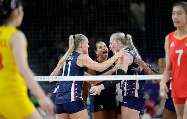 Chinese women beat reigning Olympic champion United States in volleyball