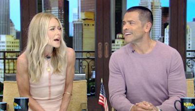 Mark Consuelos exposes Kelly Ripa's twin fetish on 'Live': "There are a few restraining orders out there right now"