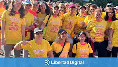 Un centenar de mujeres judías participan de la Carrera de la Mujer para recordar a las secuestradas en Gaza