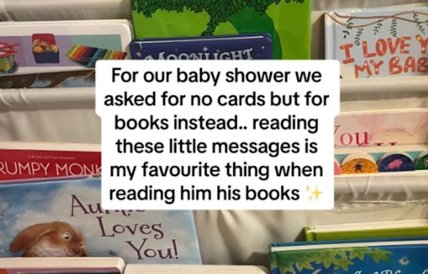 Mom-To-Be Asks For Books Instead Of Cards For Baby Shower And The Results Are Too Sweet