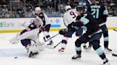 Eberle has 2 goals and an assist as Kraken beat Blue Jackets 4-2