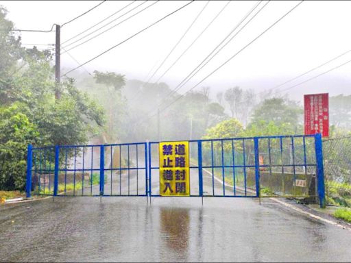 苗栗泰安、南庄部分山路 昨起封閉