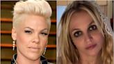 Pink changes song lyric to share support for Britney Spears amid Sam Asghari divorce